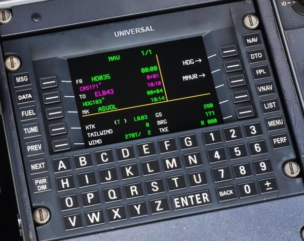 LNAV FMS