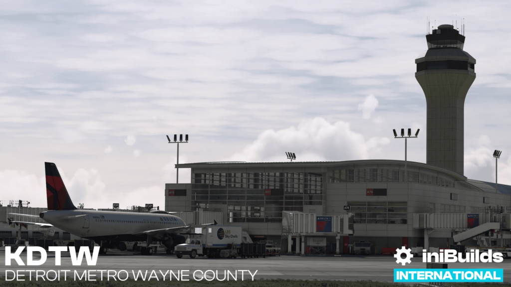 iniBuilds Detroit Tower