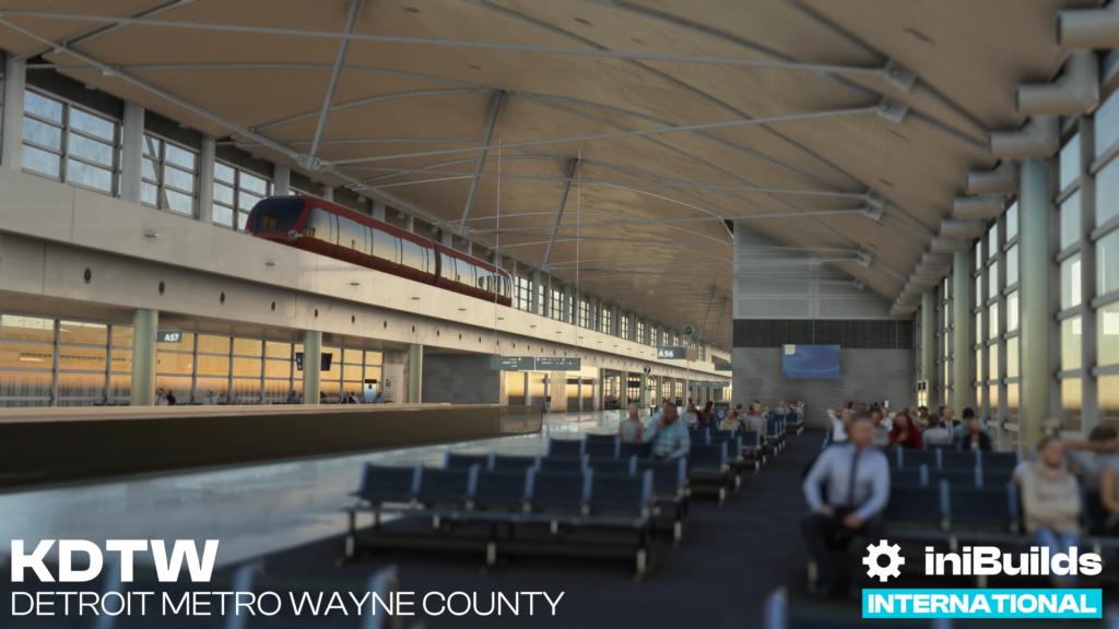 iniBuilds Detroit Terminal