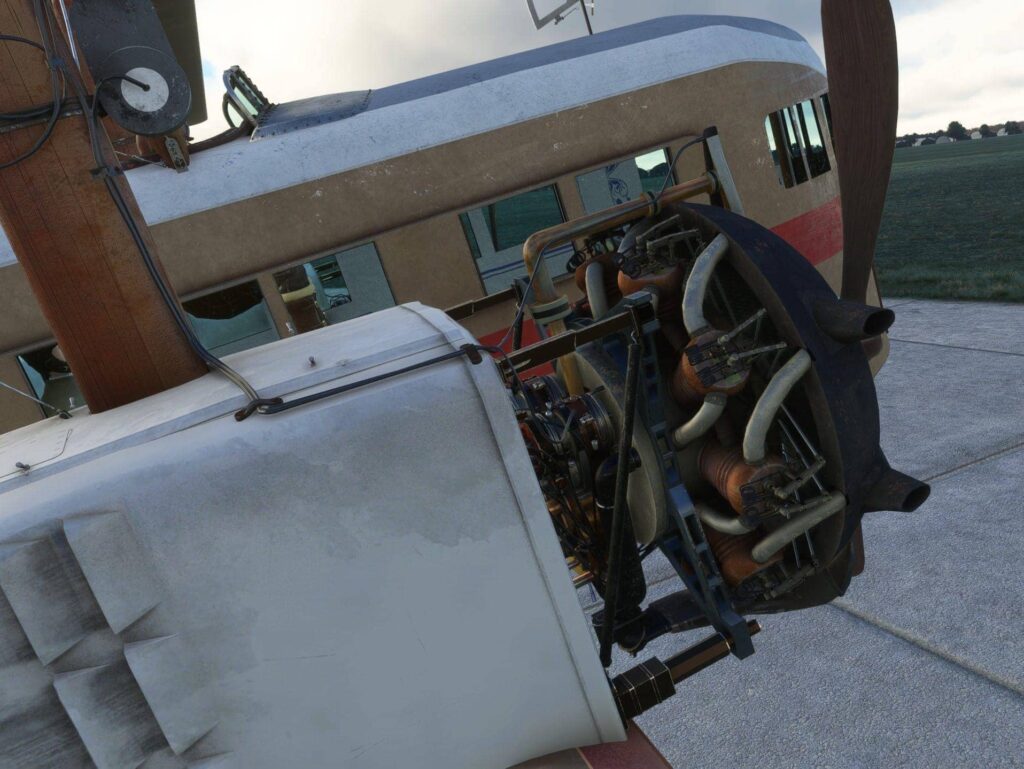 Farman F.60 for MSFS engine model