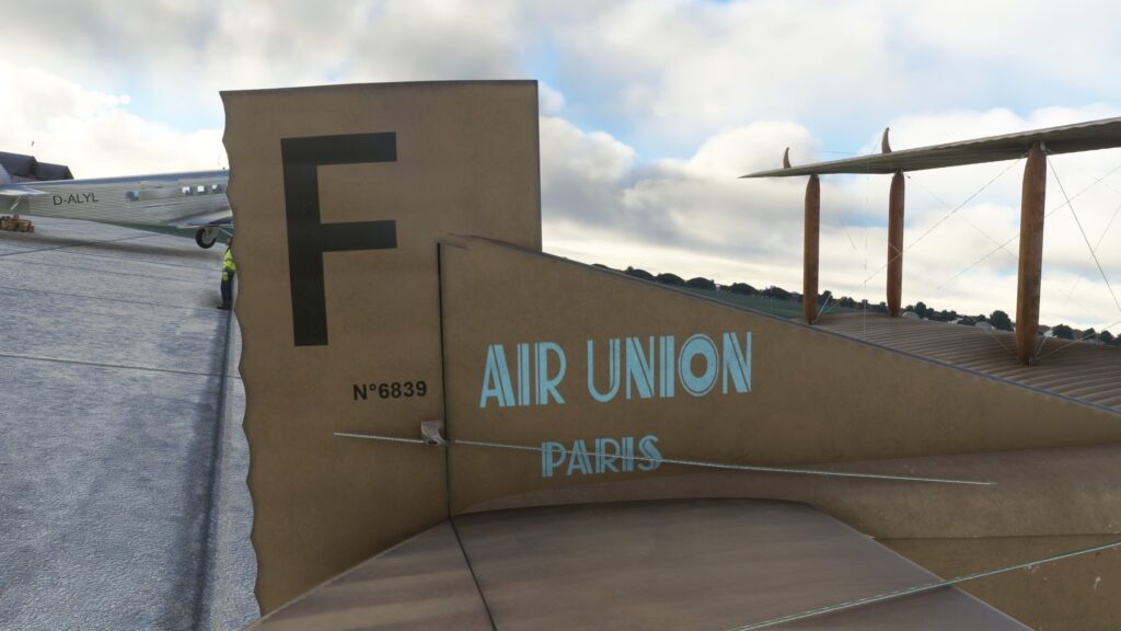 Farman F.60 MSFS rudder model problem