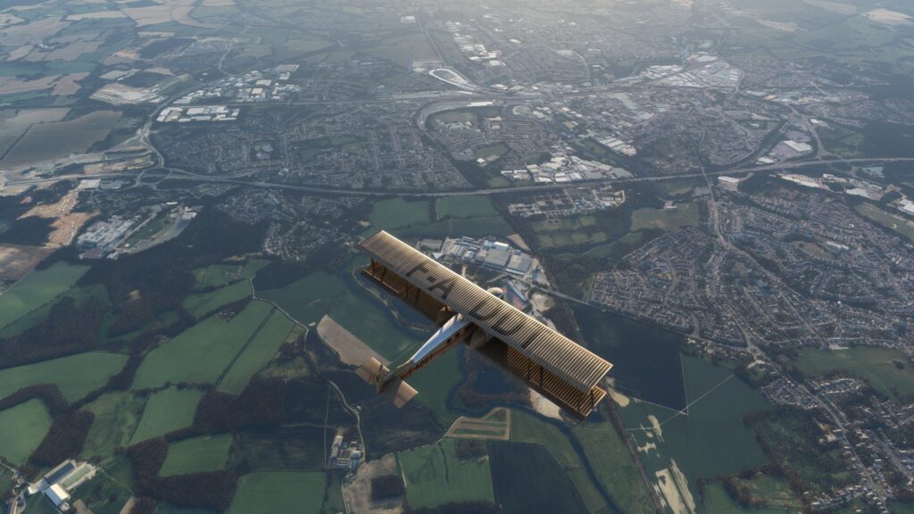 Farman F.60 external view over France