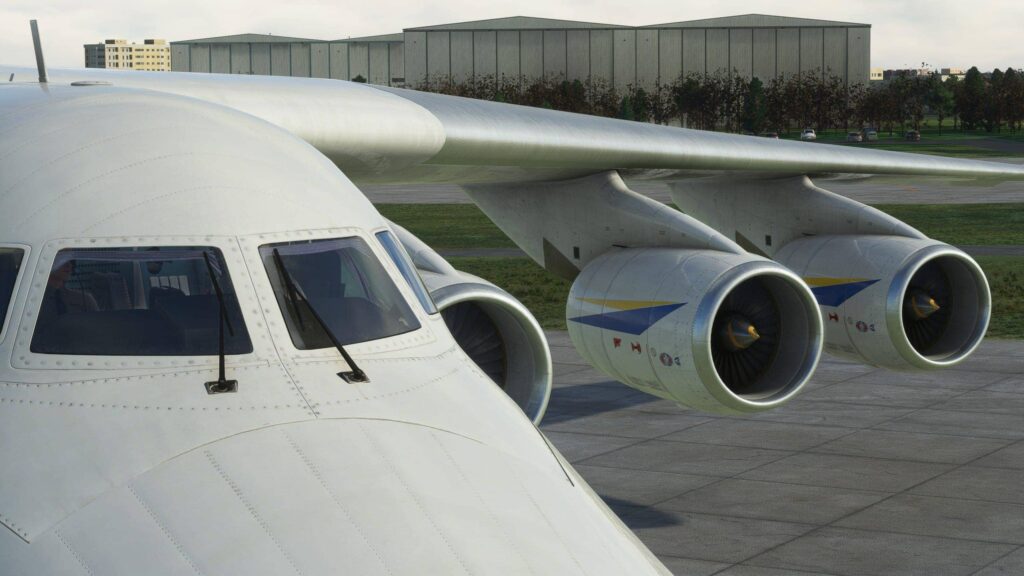 iniBuilds An-225 for MSFS front view