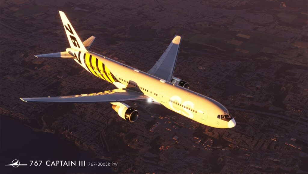 Captainsim 767 exterior