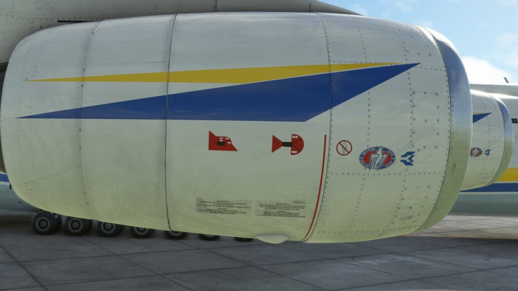 iniBuilds An-225 for MSFS engines