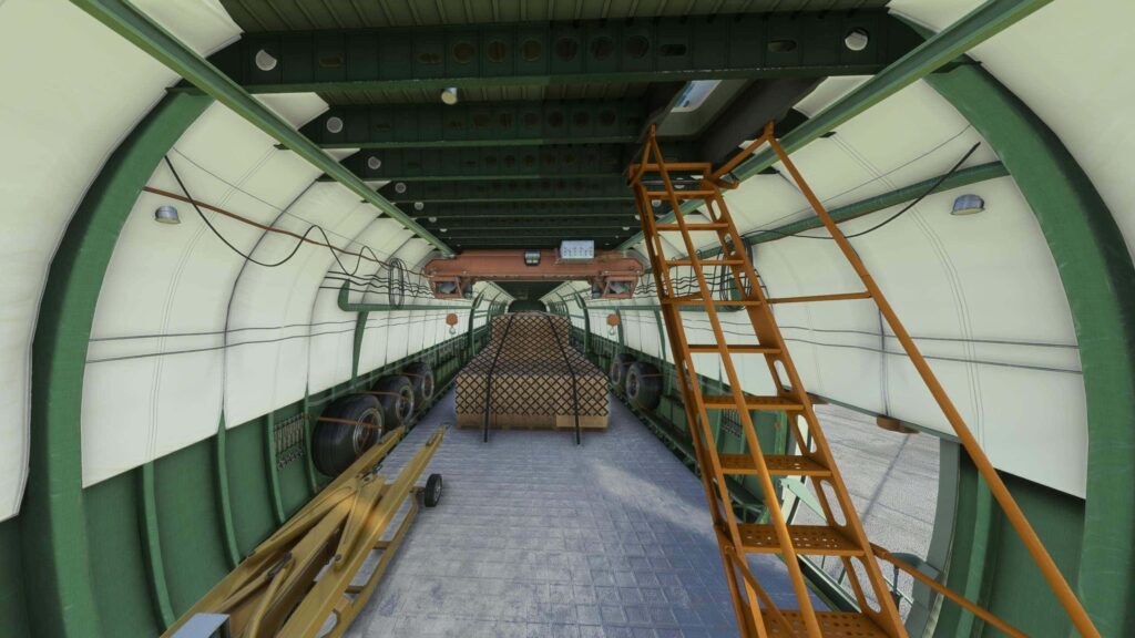 iniBuilds An-225 MSFS interior