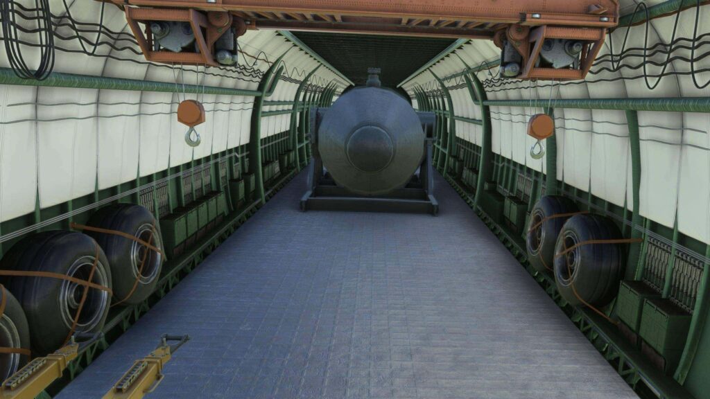 iniBuilds An-225 MSFS weight and balance