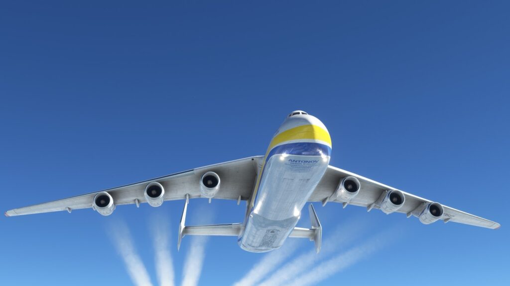 iniBuilds An-225 for MSFS in flight