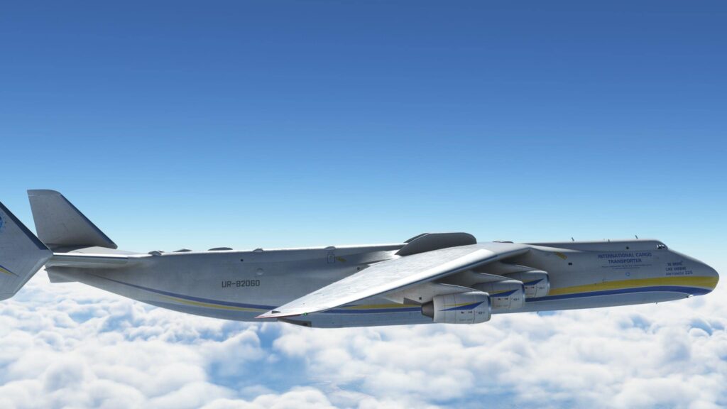 iniBuilds An-225 MSFS flight