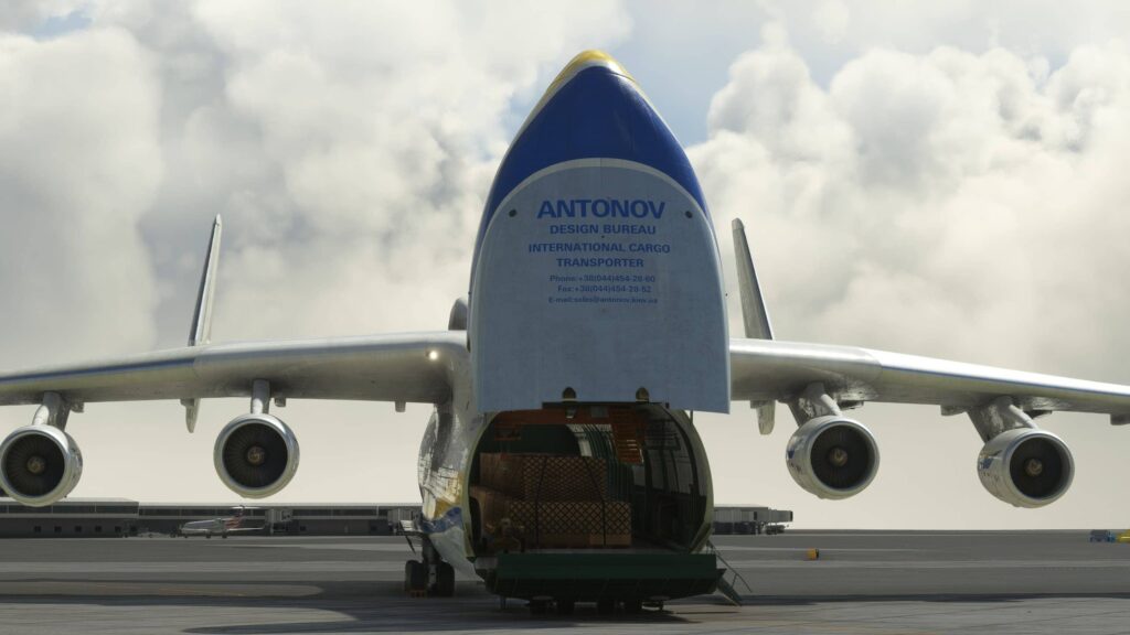 iniBuilds An-225 MSFS cargo door