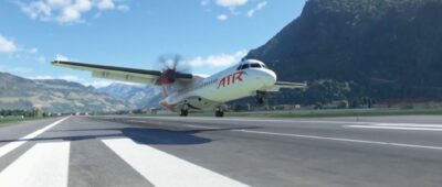 A rendition of the ATR42/72 in MSFS by S&H Simulation.