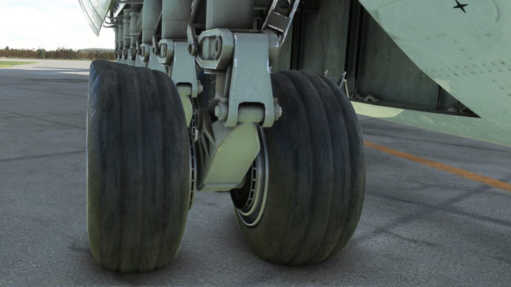 An-225 MSFS landing gear