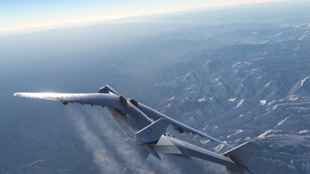 Msfs An-225 turn