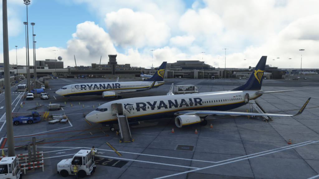 Dublin ops on VATSIM