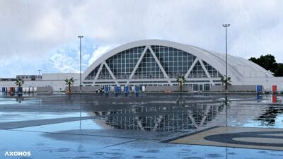 A rendition of Owen Roberts Airport in X-Plane by Axonos.
