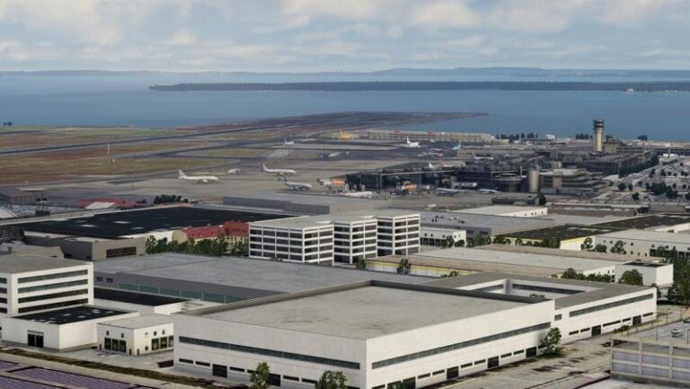 Marseille Airport from Above