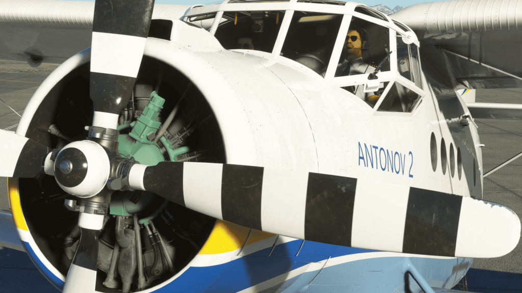 An-2 MSFS engine modelling