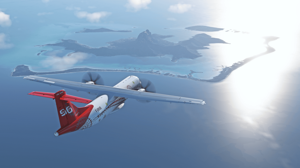 MSFS ATR 72-600 Bora Bora