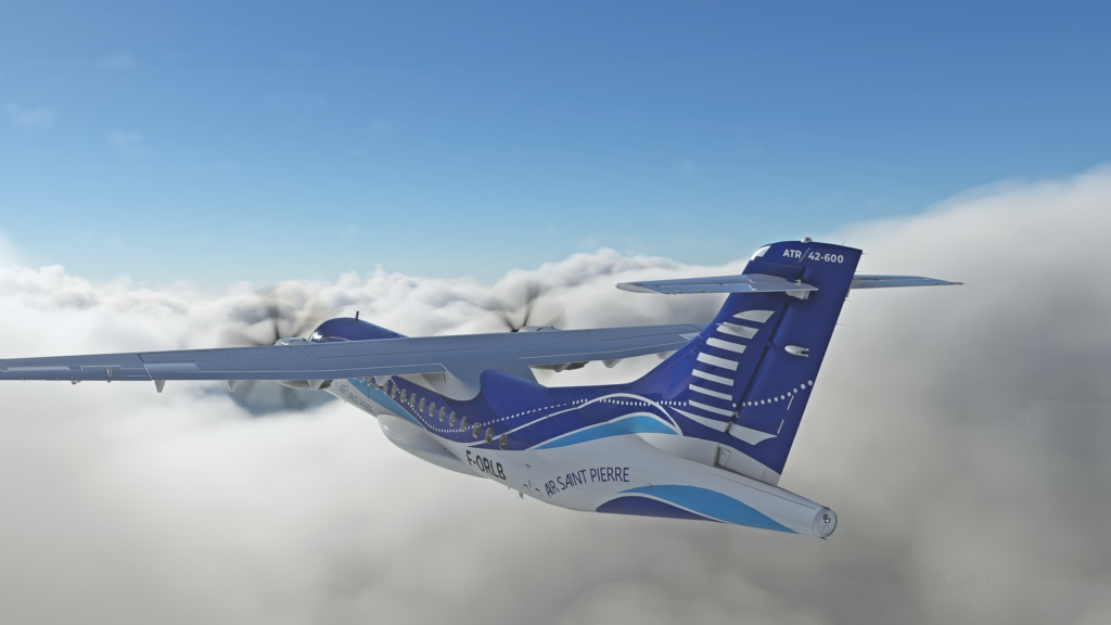ATR 42 Air St Pierre MSFS