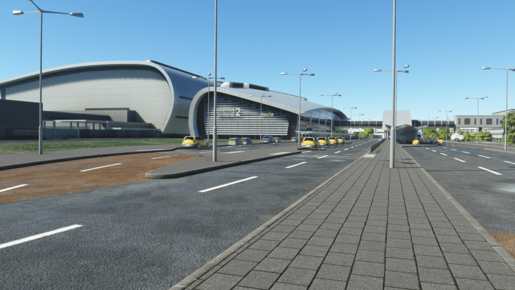 In front of Terminal 2