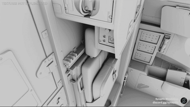 Synaptic A220 msfs cockpit model