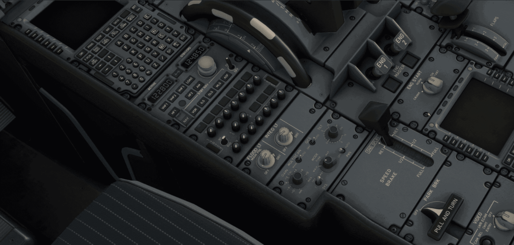 Aerosoft A330 Center Pedestal