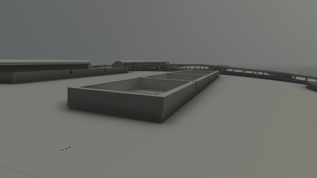 Snowy terminal