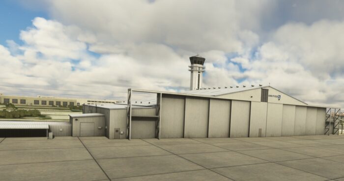 A rendition of a Canadian Airport in MSFS by FSimStudios.