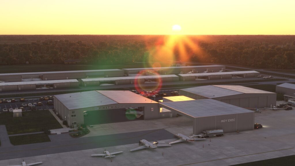 Indianapolis Executive Airport for MSFS
