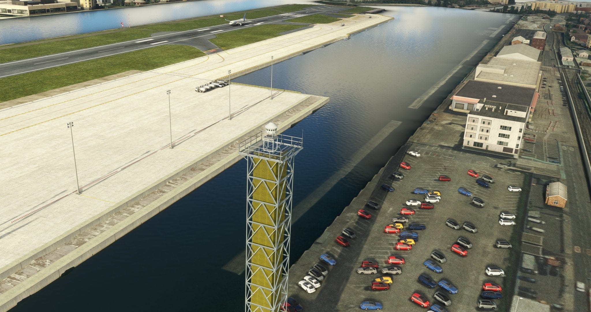 London City Airport by UK2000 Virtual ATC tower showcase