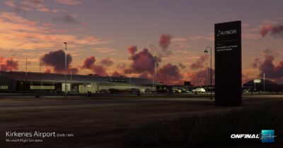 Kirkenes Airport by Onfinal studios for MSFS