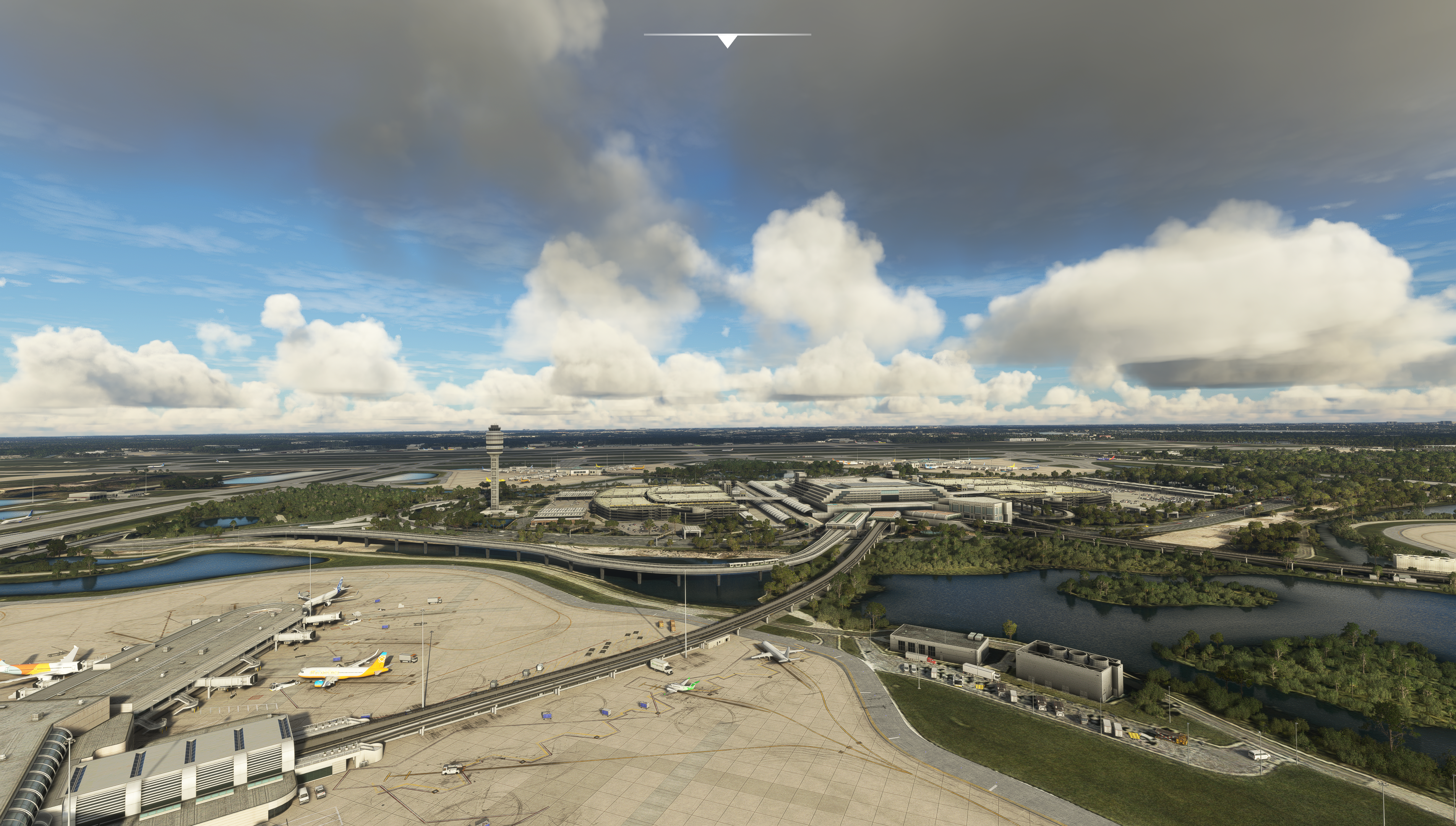 Orlando International Airport by Taxi2Gate for MSFS