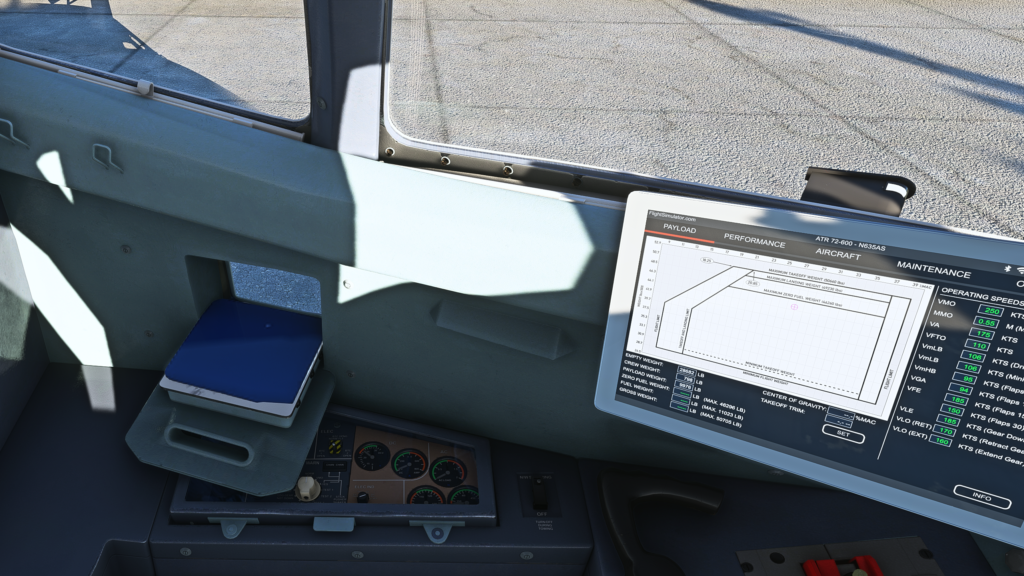 ATR 72 document door