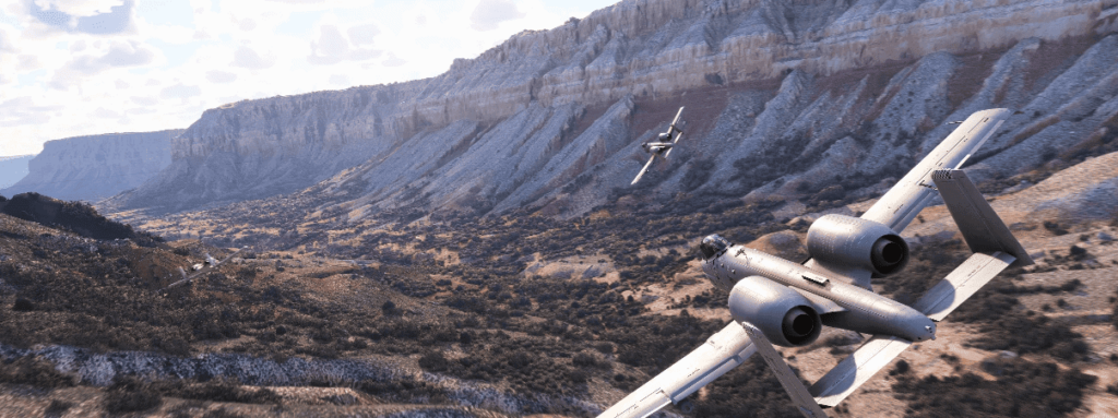 A10C Showcased in Microsoft Flight Simulator 2024 Announcement
