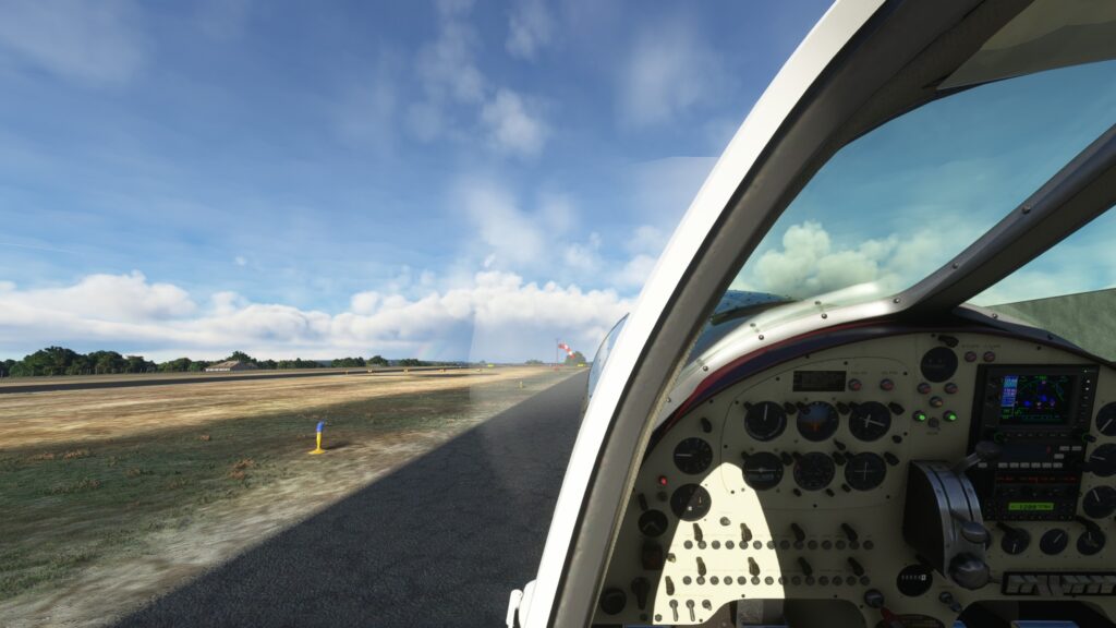 HCG Spartan 7W using an eye tracker to look out the window