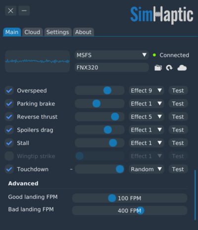 rkApps Releases SimHaptics for MSFS and X-Plane