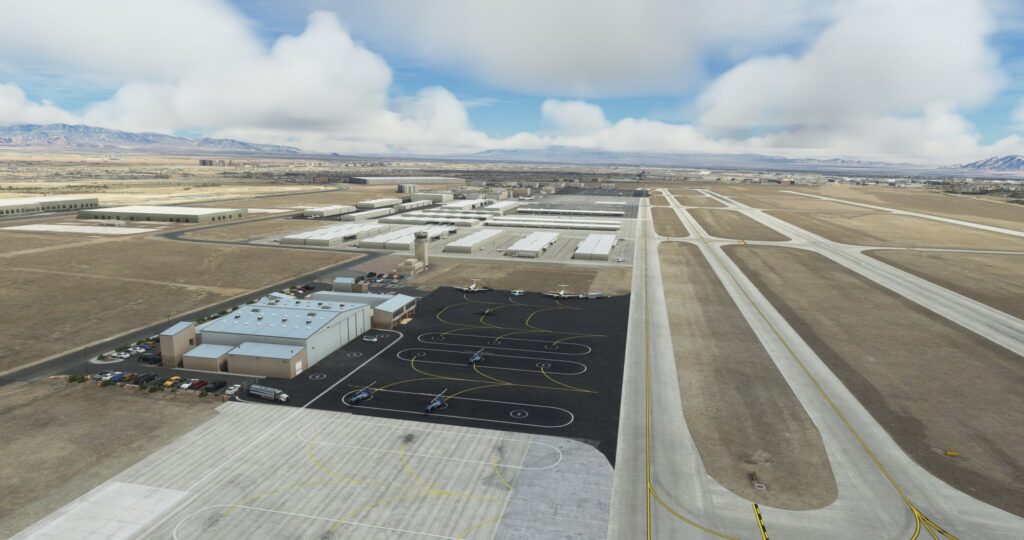 UK2000 Henderson Executive airport: day