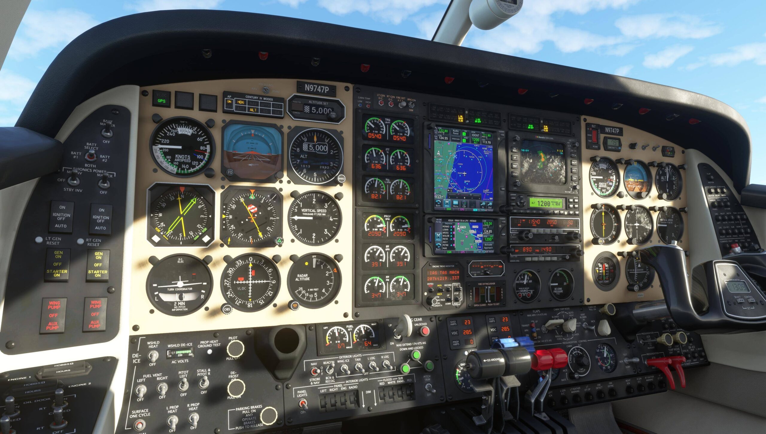 Beechcraft Duke for MSFS By Black Square