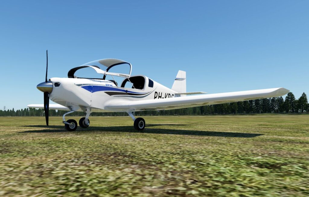 Rand Robinson KR-2s on the ground