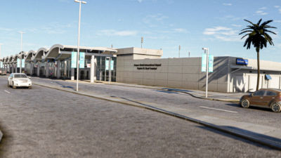 A rendition of Corpus Christi International For MSFS by Fly2High.