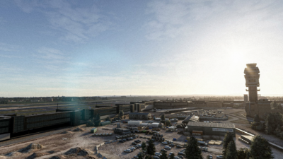 A rendition of Belgrade Airport by Fly2High for Microsoft Flight Simulator.