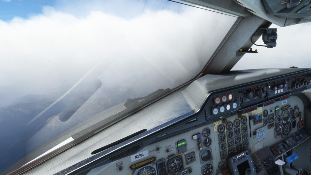 Just Flight Fokker F28 cockpit 4