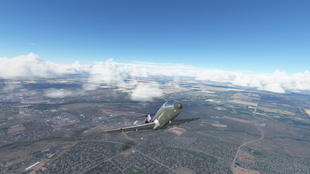 Just Flight Fokker F28 flight model