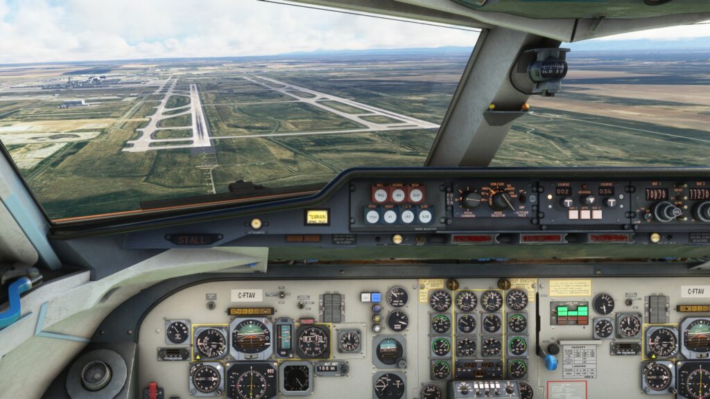 Just Flight Fokker F28 flight model
