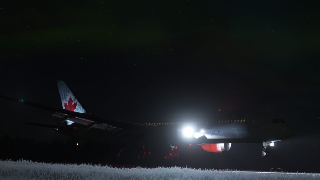 SOUTHOAKCO Aurora Borealis for MSFS