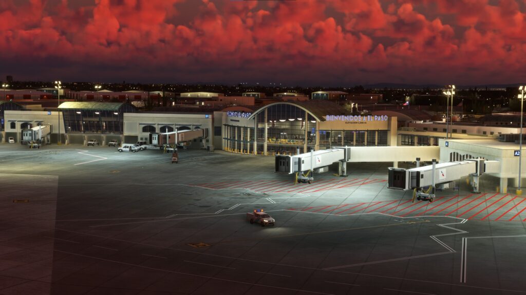 El Paso Airport in MSFS