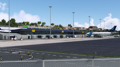 A rendition of Ponta Delgada Airport by iniBuilds for Microsoft Flight Simulator.