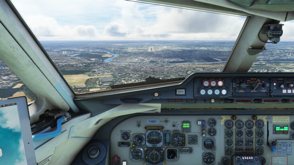 Just Flight Fokker F28 MSFS ILS approach