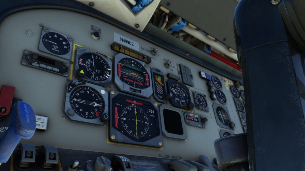 Just Flight Fokker F28 cockpit 3