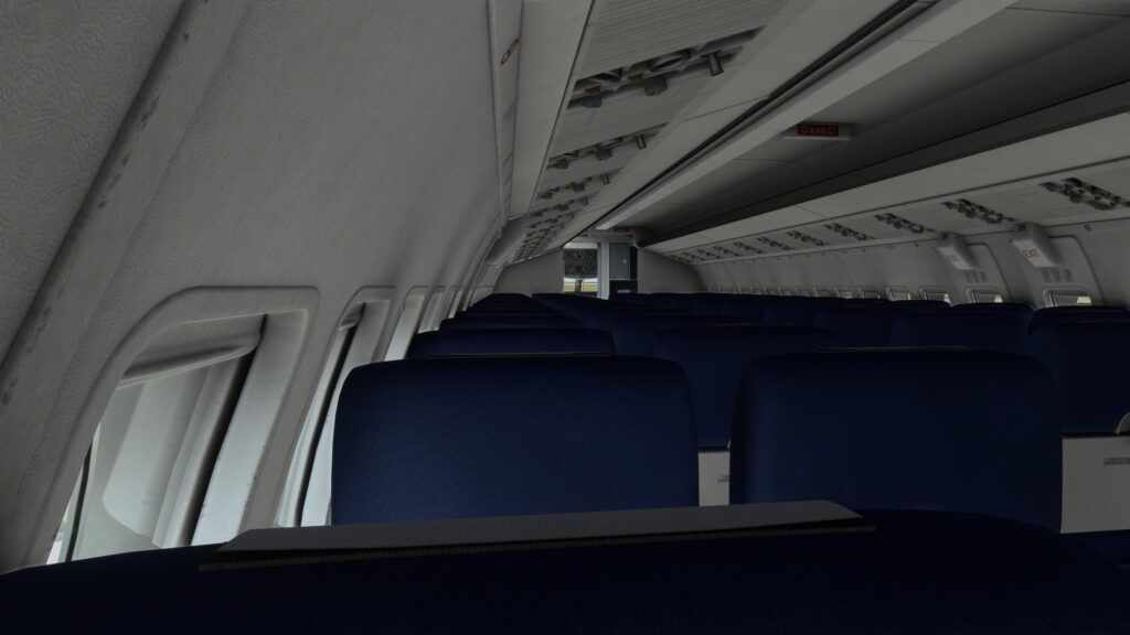 Fokker F28 Microsoft Flight Simulator Review Cabin 2
